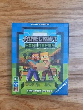 Ravensburger Minecraft Explorers Card Game Ages 8+ NWT